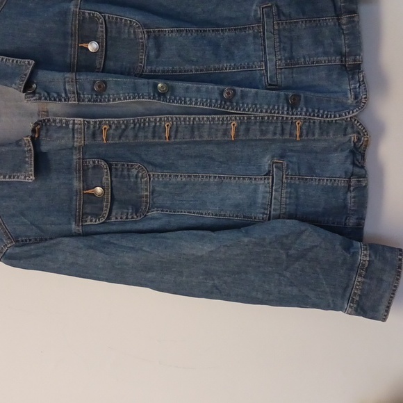 Croft & Barrow Denim Jean Jacket Size L - Picture 3 of 10
